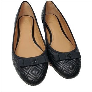 New Tory Burch Marion Quilted Ballet Flat